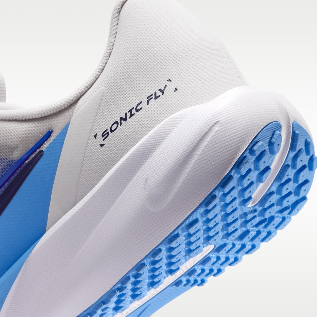 Nike Sonic Fly Big Kids' Running Shoes - Vast Grey/Game Royal/University Blue/Midnight Navy
