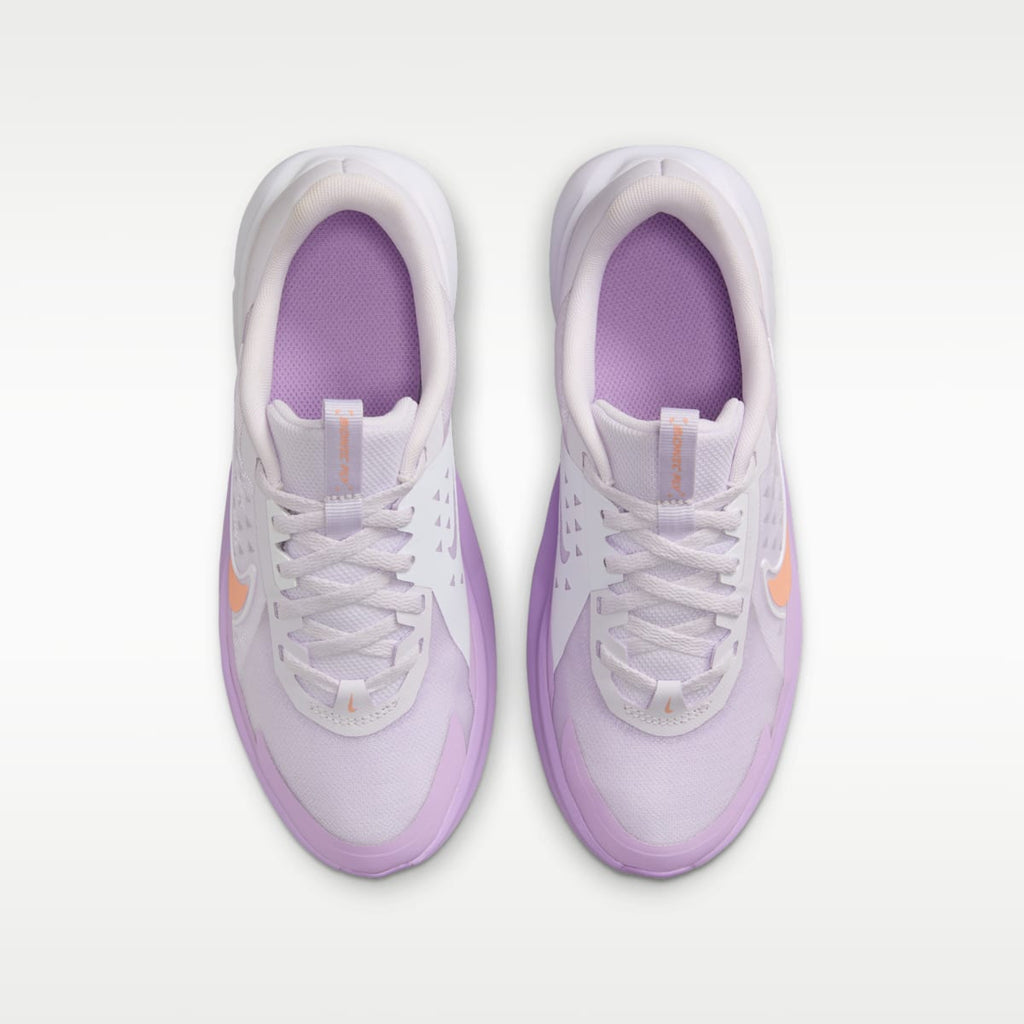 Nike Sonic Fly Big Kids' Running Shoes - Barely Grape/White/Violet Star/Apricot Agate