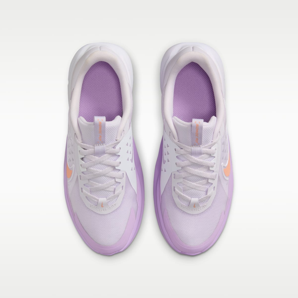 Nike Sonic Fly Big Kids' Running Shoes - Barely Grape/White/Violet Star/Apricot Agate