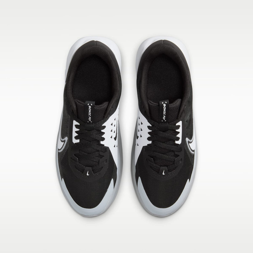 Nike Sonic Fly Big Kids' Running Shoes - Black/Wolf Grey/White