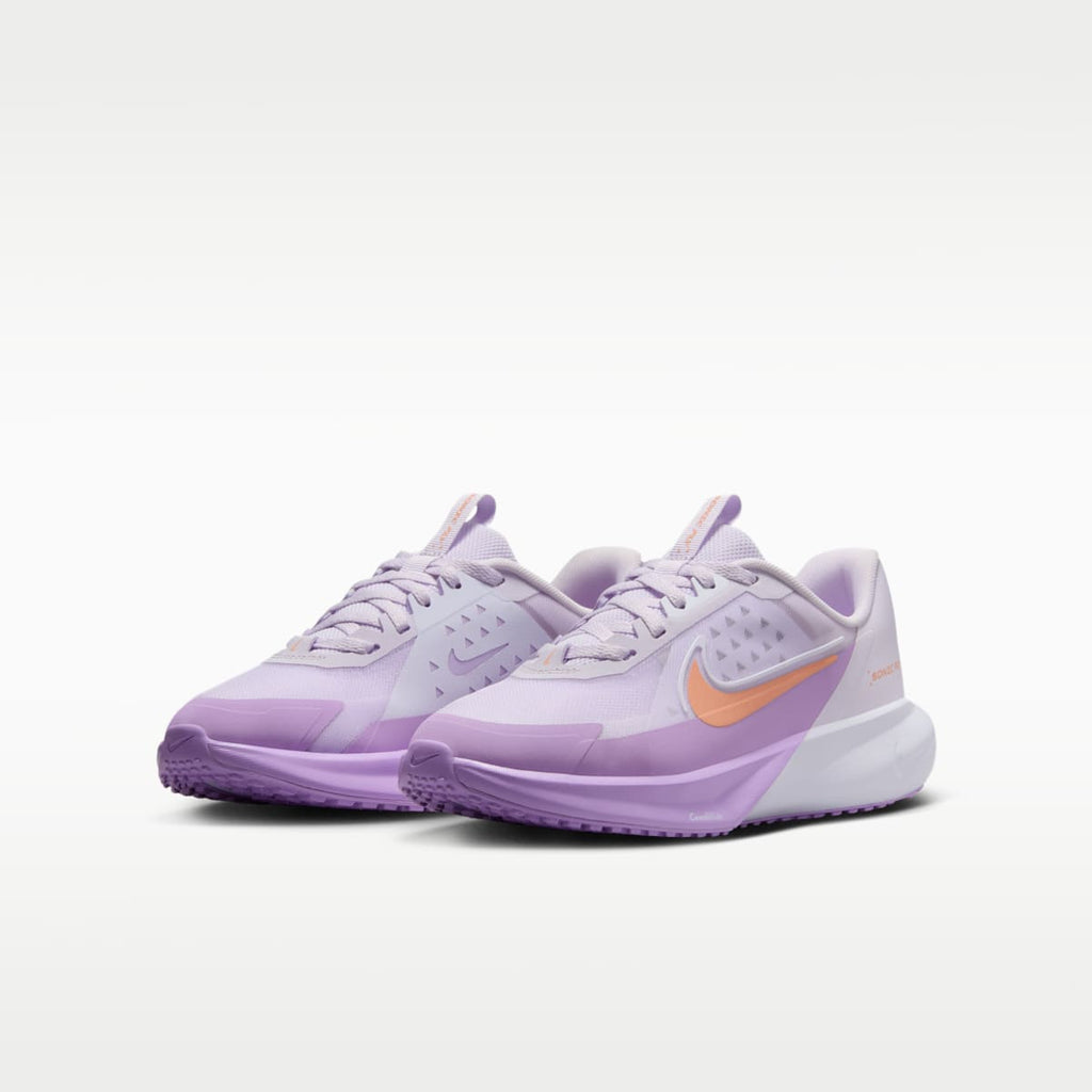 Nike Sonic Fly Big Kids' Running Shoes - Barely Grape/White/Violet Star/Apricot Agate