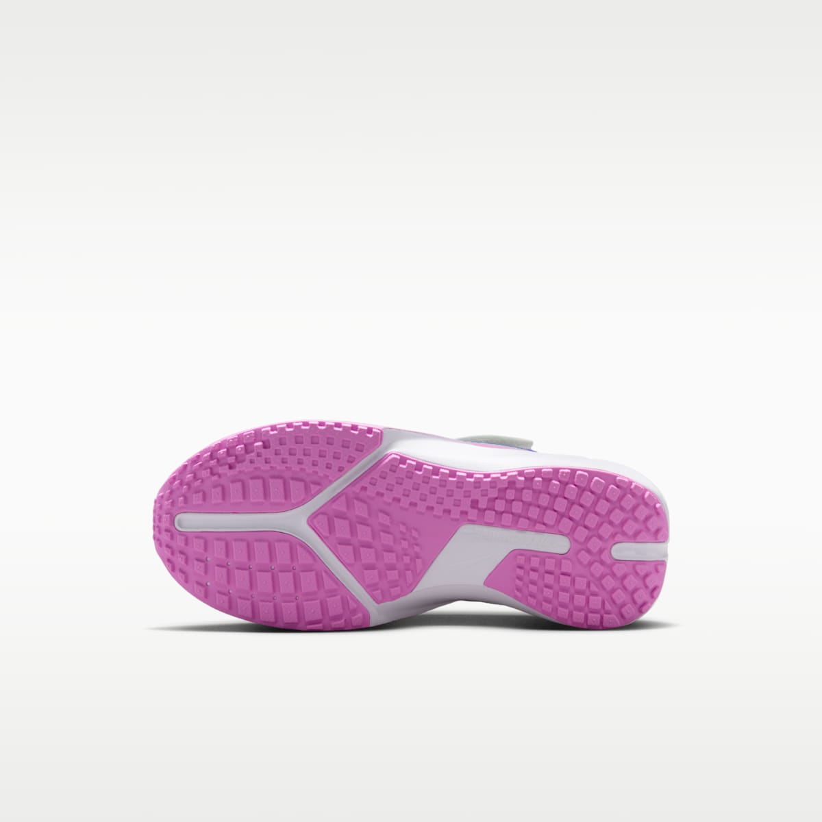 Nike Sonic Fly Little Kids' Running Shoes - Summit White/Sapphire/Light Magenta/Lime Blast