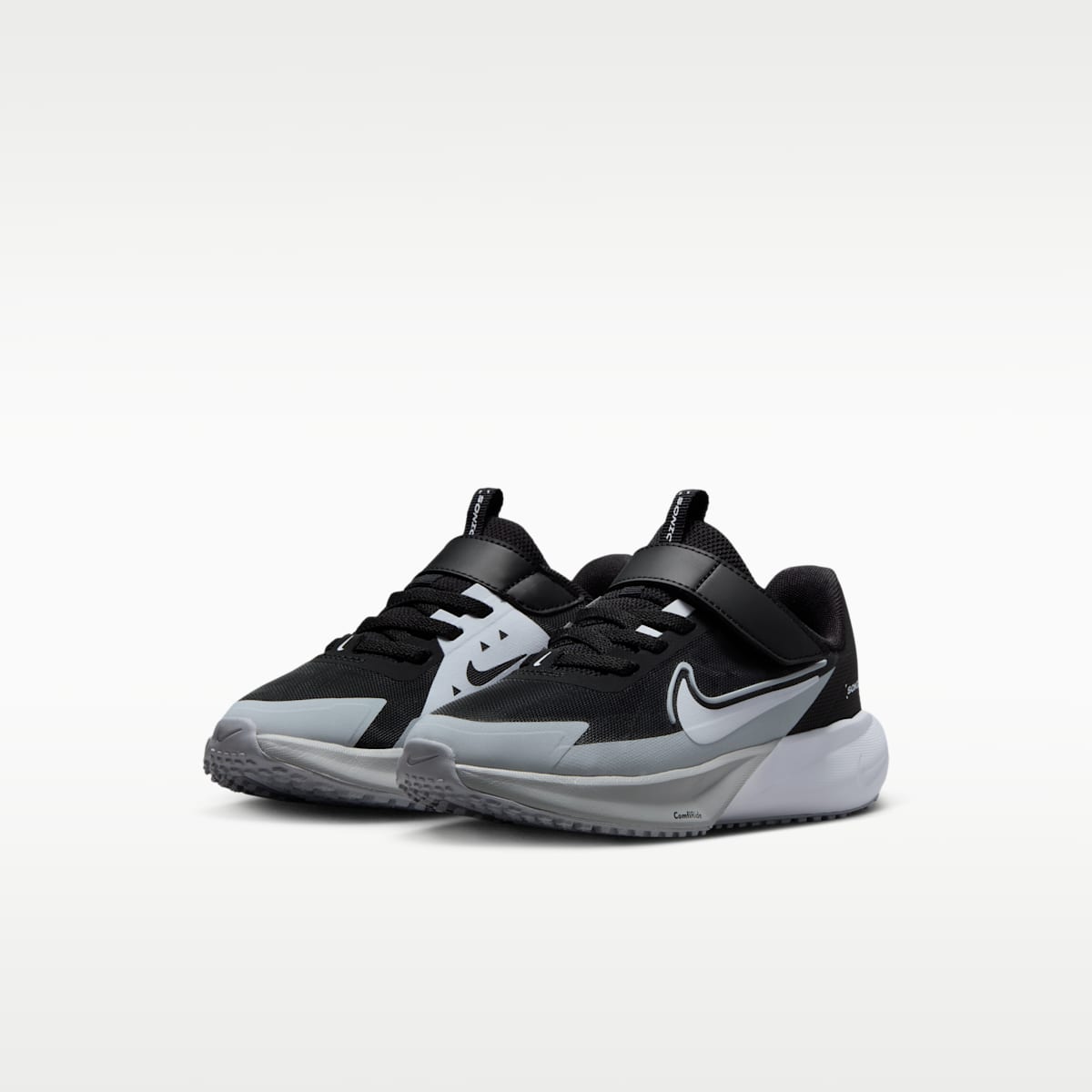 Nike Sonic Fly Little Kids' Running Shoes - Black/Wolf Grey/White