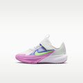 Nike Sonic Fly Little Kids' Running Shoes - Summit White/Sapphire/Light Magenta/Lime Blast