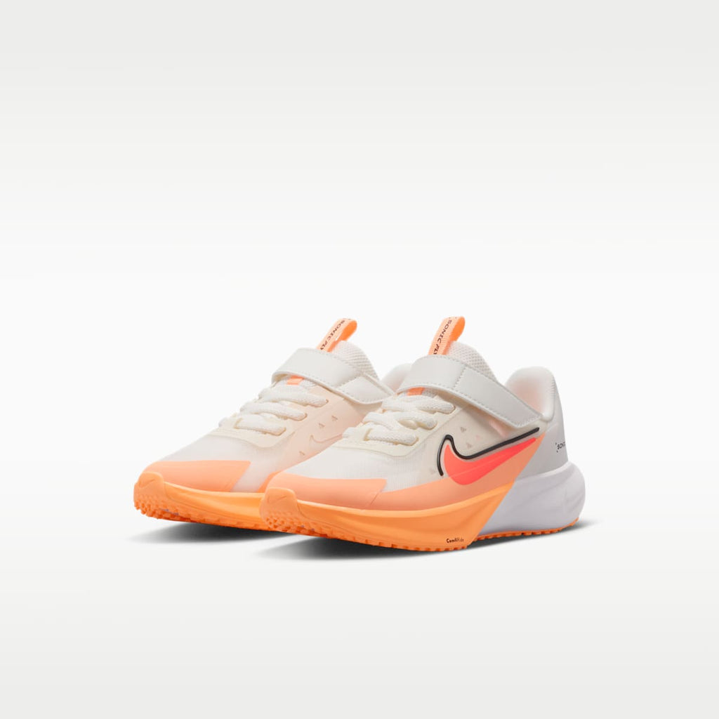 Nike Sonic Fly Little Kids' Running Shoes - Sail/Orange Pulse/Anthracite/Hot Lava