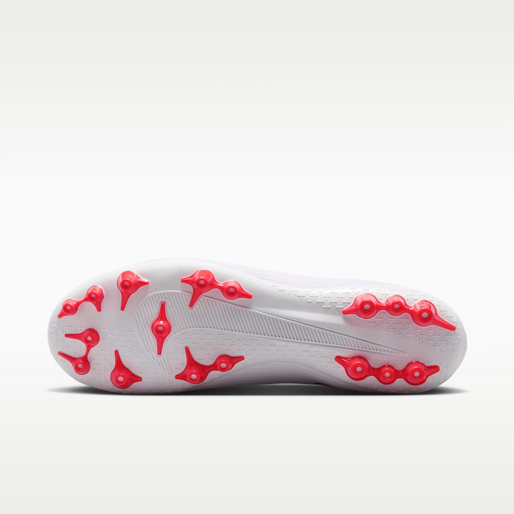 Women's Nike Mercurial Superfly 11 Academy Artificial-Grass High-Top Soccer Cleats - White/Bright Crimson/Blur