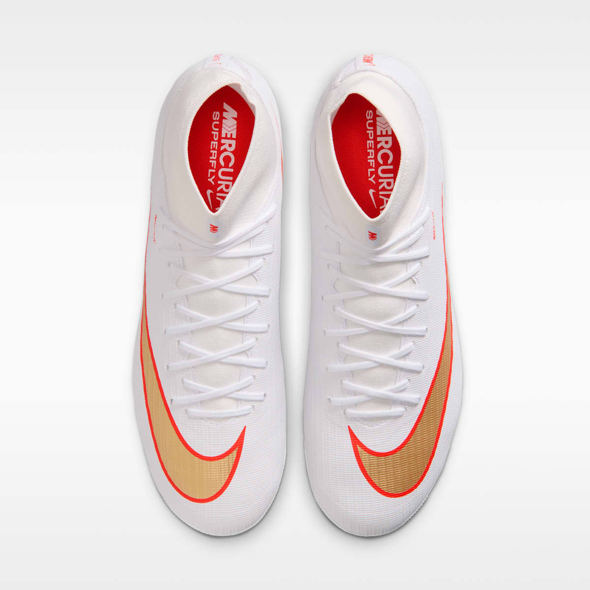Women's Nike Mercurial Superfly 11 Academy Artificial-Grass High-Top Soccer Cleats - White/Bright Crimson/Blur
