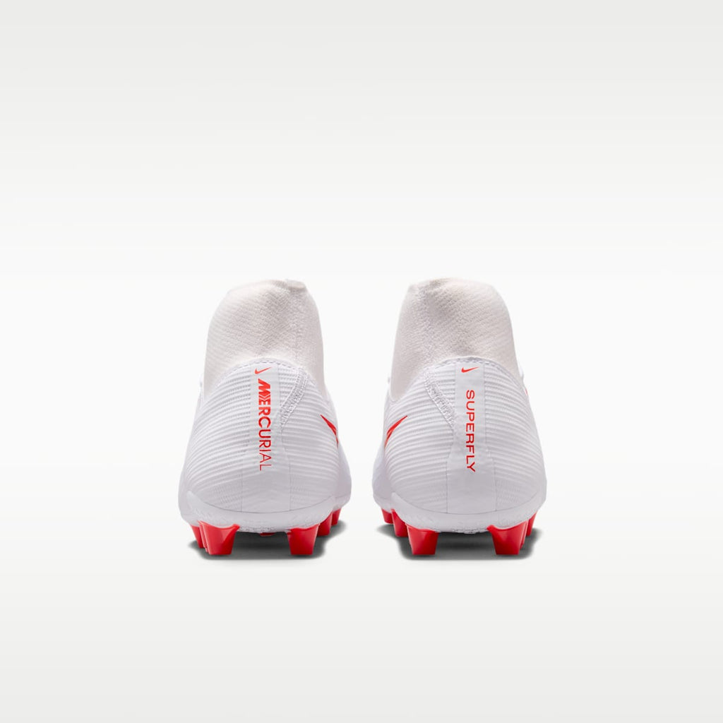 Women's Nike Mercurial Superfly 11 Academy Artificial-Grass High-Top Soccer Cleats - White/Bright Crimson/Blur