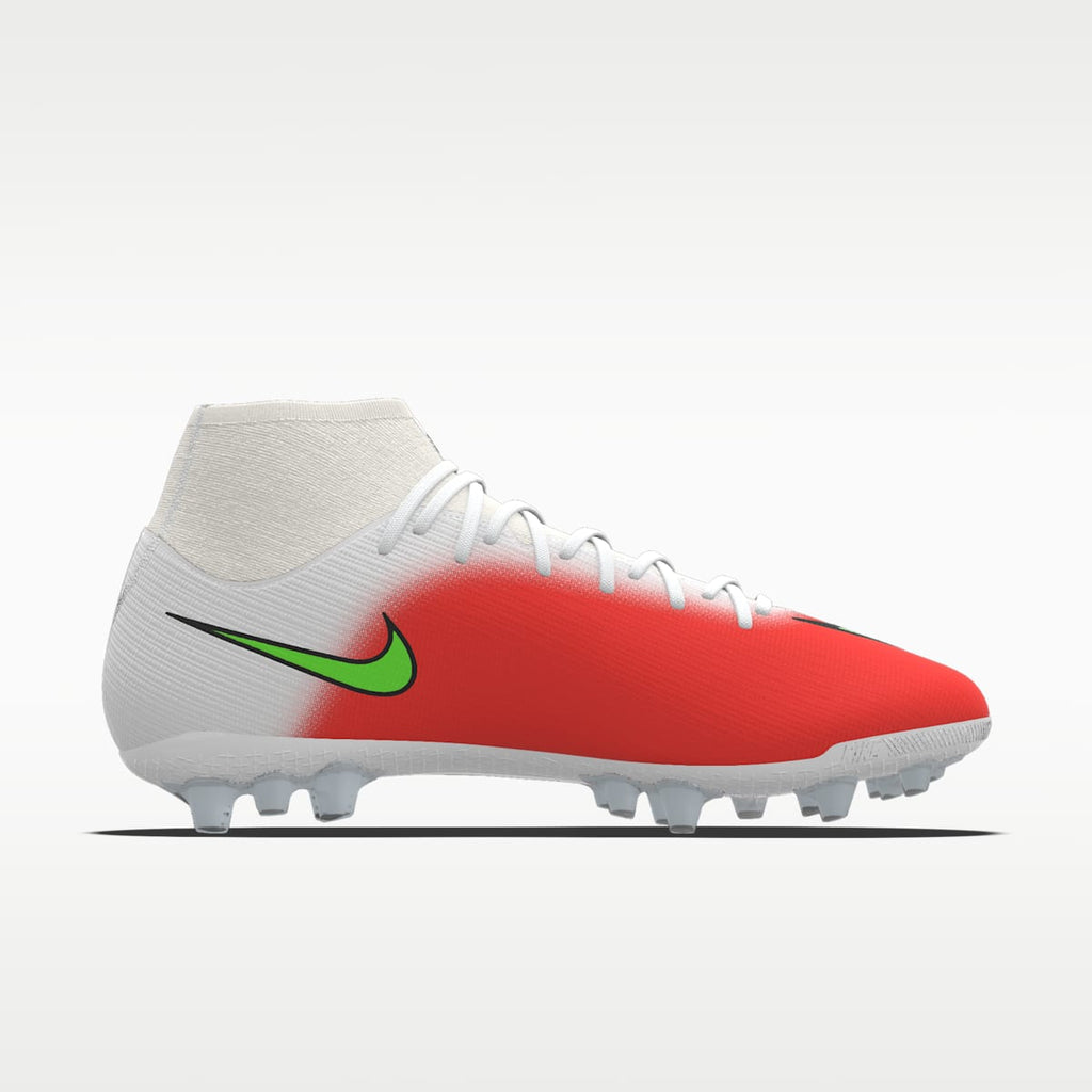 Nike Mercurial Superfly 11 Academy By You Custom Artificial-Grass High-Top Soccer Cleats - Multi-Color/Multi-Color - Image 3