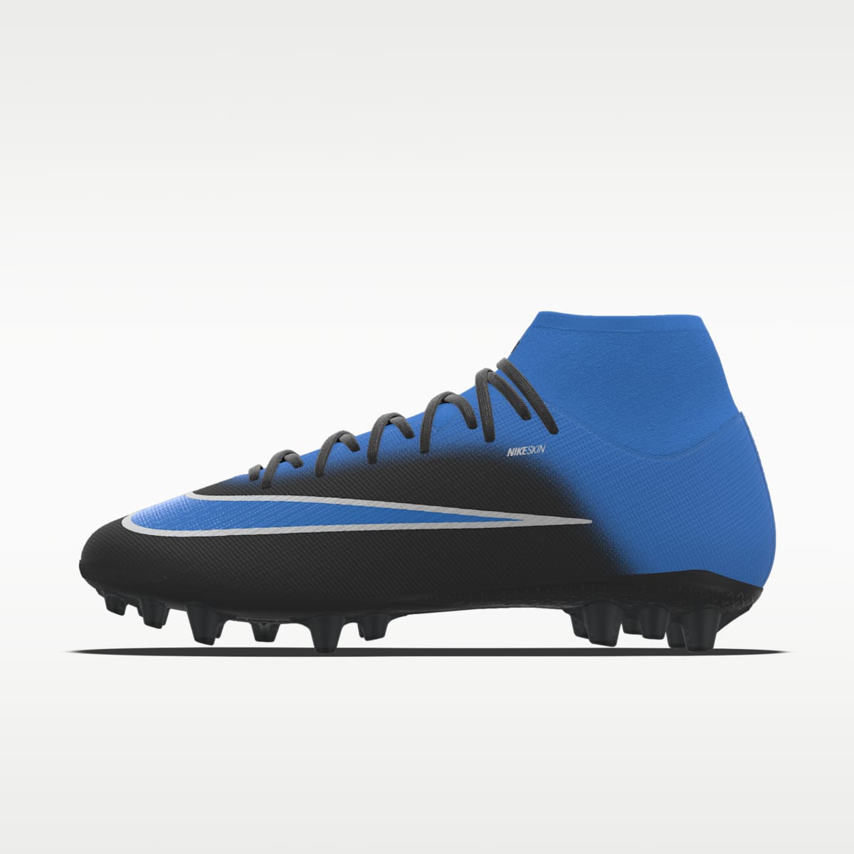 Nike Mercurial Superfly 11 Academy By You Custom Artificial-Grass High-Top Soccer Cleats - Multi-Color/Multi-Color - Image 1