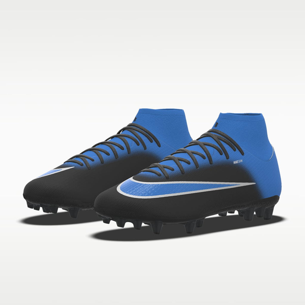 Nike Mercurial Superfly 11 Academy By You Custom Artificial-Grass High-Top Soccer Cleats - Multi-Color/Multi-Color - Image 2