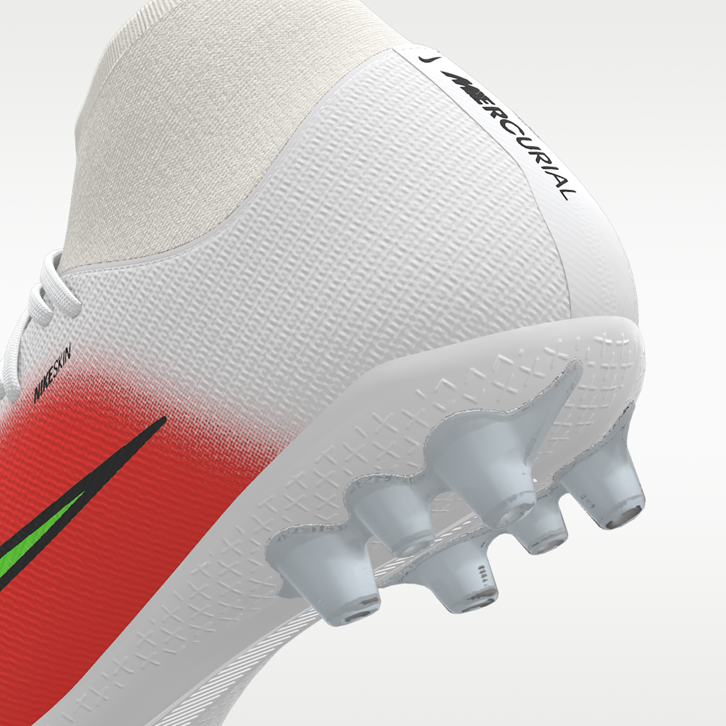 Women's Nike Mercurial Superfly 11 Academy By You Custom Artificial-Grass High-Top Soccer Cleats - Multi-Color/Multi-Color
