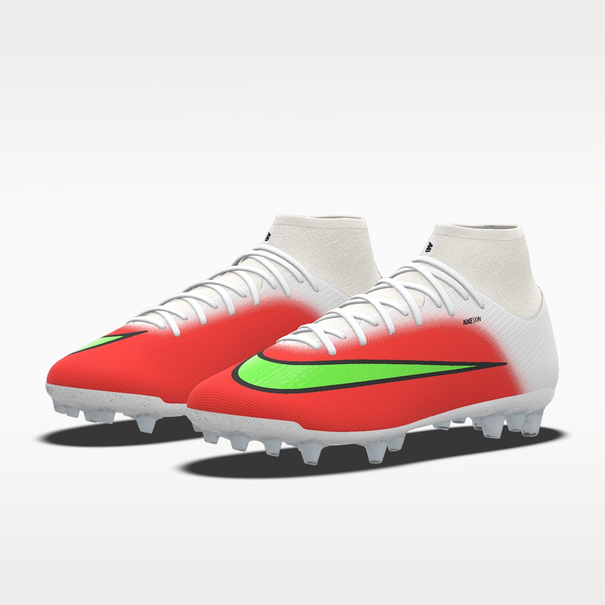 Nike Mercurial Superfly 11 Academy By You Custom Artificial-Grass High-Top Soccer Cleats - Multi-Color/Multi-Color - Image 2