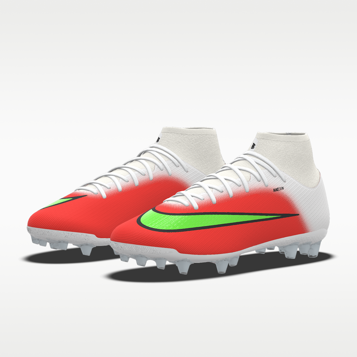 Women's Nike Mercurial Superfly 11 Academy By You Custom Artificial-Grass High-Top Soccer Cleats - Multi-Color/Multi-Color