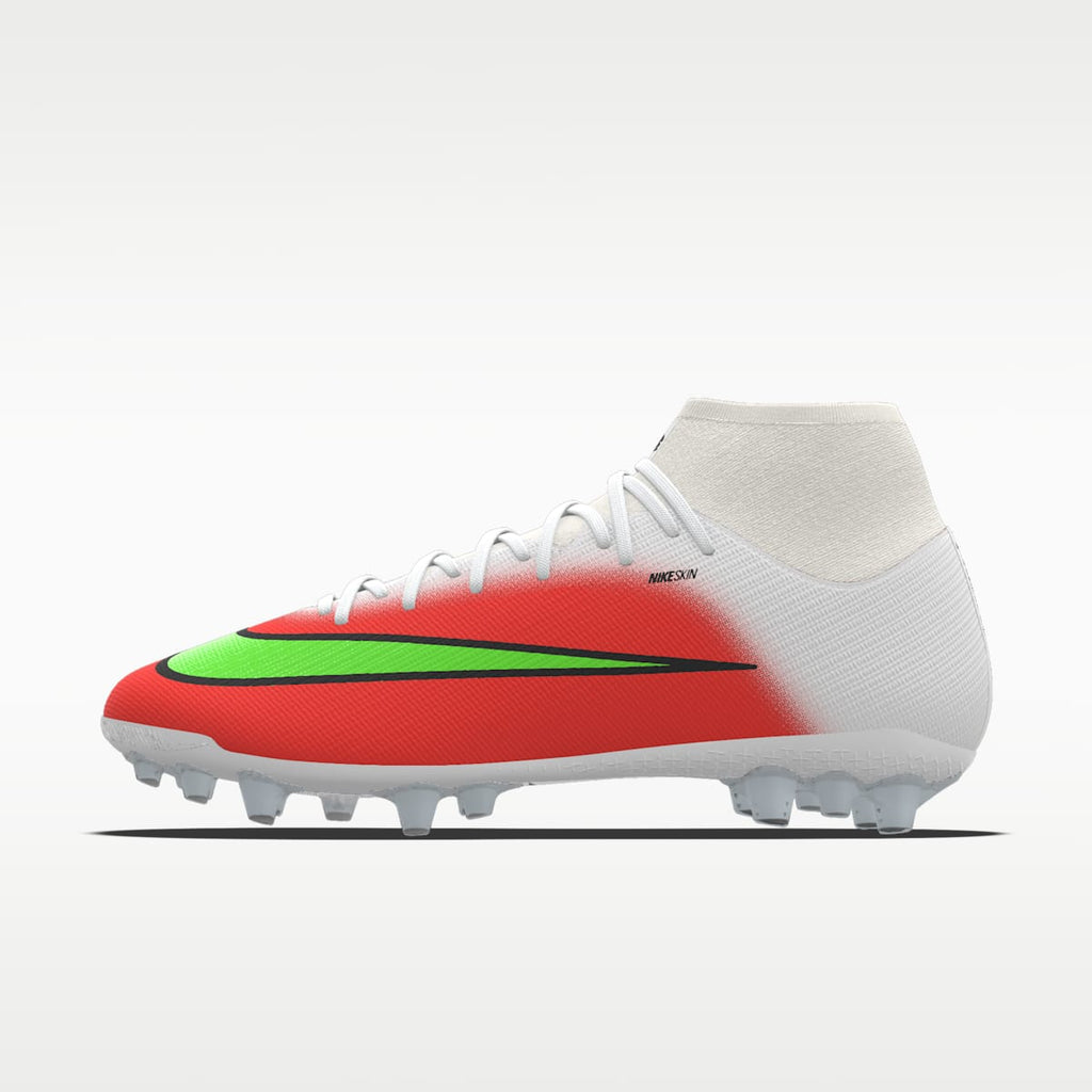 Nike Mercurial Superfly 11 Academy By You Custom Artificial-Grass High-Top Soccer Cleats - Multi-Color/Multi-Color - Image 1