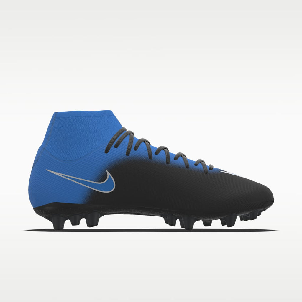 Nike Mercurial Superfly 11 Academy By You Custom Artificial-Grass High-Top Soccer Cleats - Multi-Color/Multi-Color - Image 3