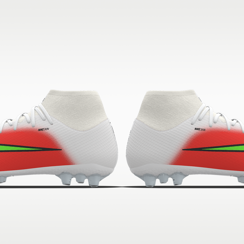 Women's Nike Mercurial Superfly 11 Academy By You Custom Artificial-Grass High-Top Soccer Cleats - Multi-Color/Multi-Color