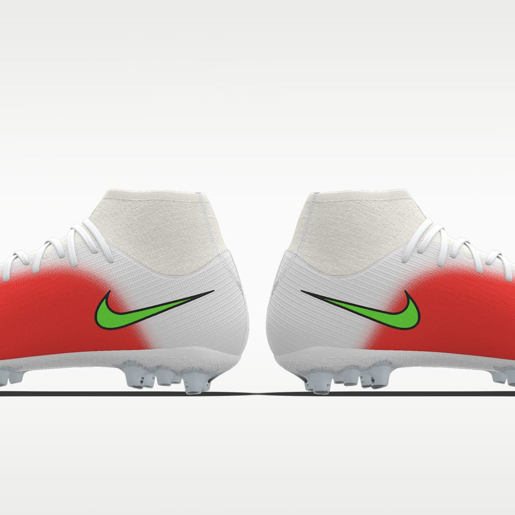 Nike Mercurial Superfly 11 Academy By You Custom Artificial-Grass High-Top Soccer Cleats - Multi-Color/Multi-Color - Image 7