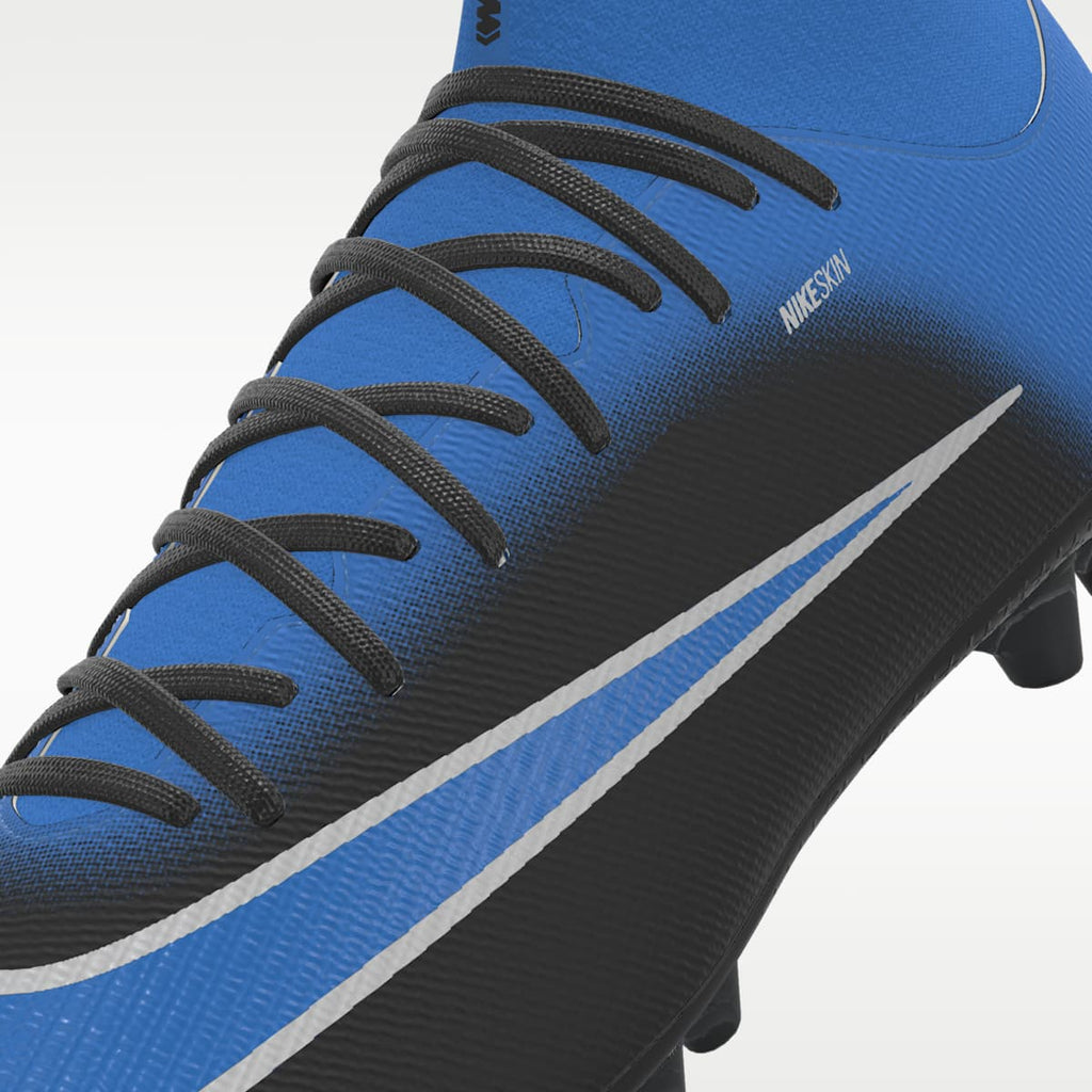 Nike Mercurial Superfly 11 Academy By You Custom Artificial-Grass High-Top Soccer Cleats - Multi-Color/Multi-Color - Image 9