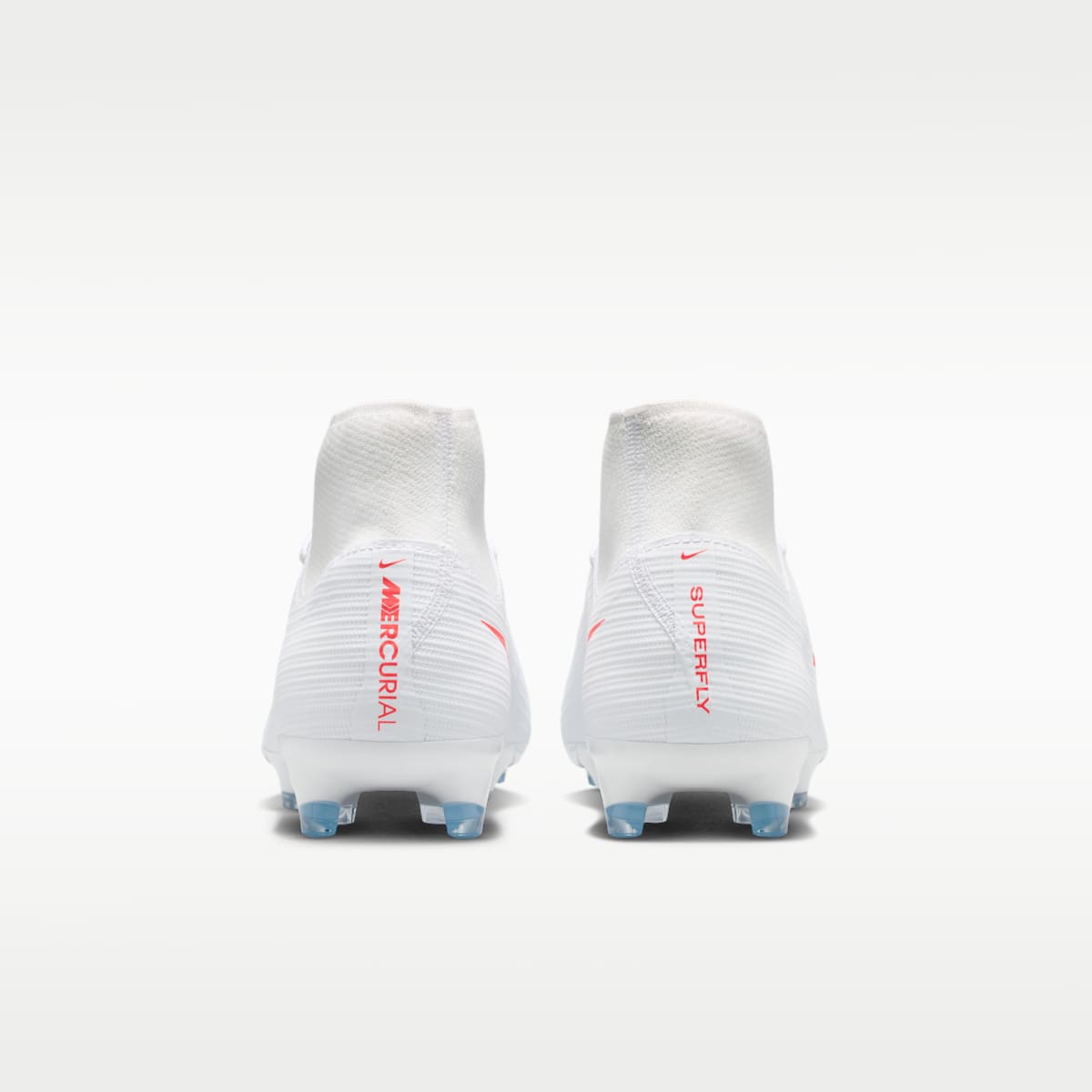 Women's Nike Mercurial Superfly 11 Academy Multi-Ground High-Top Soccer Cleats - White/Bright Crimson/Blur