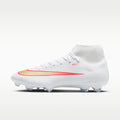 Women's Nike Mercurial Superfly 11 Academy Multi-Ground High-Top Soccer Cleats - White/Bright Crimson/Blur