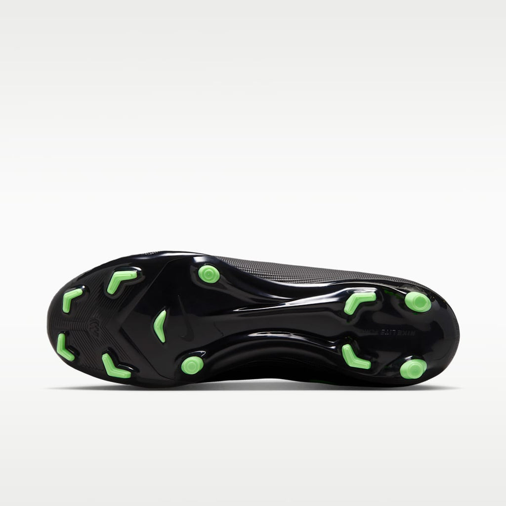 Women's Nike Mercurial Superfly 11 Academy Multi-Ground High-Top Soccer Cleats - Black/Black/Illusion Green