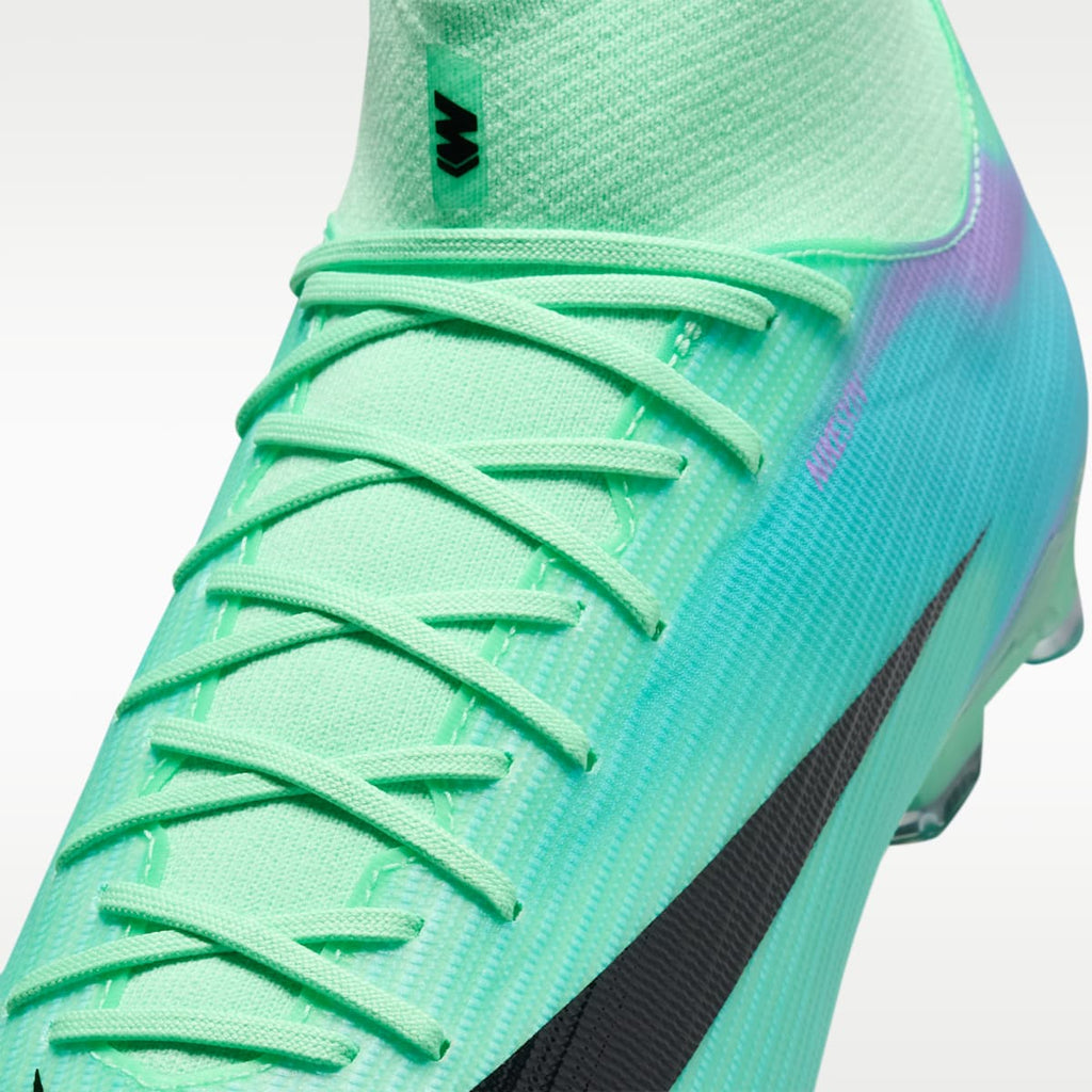 Nike Mercurial Superfly 11 Academy "Sam Kerr" Multi-Ground High-Top Soccer Cleats - Green Glow/Fuchsia Dream/Lagoon Pulse/Black - Image 8