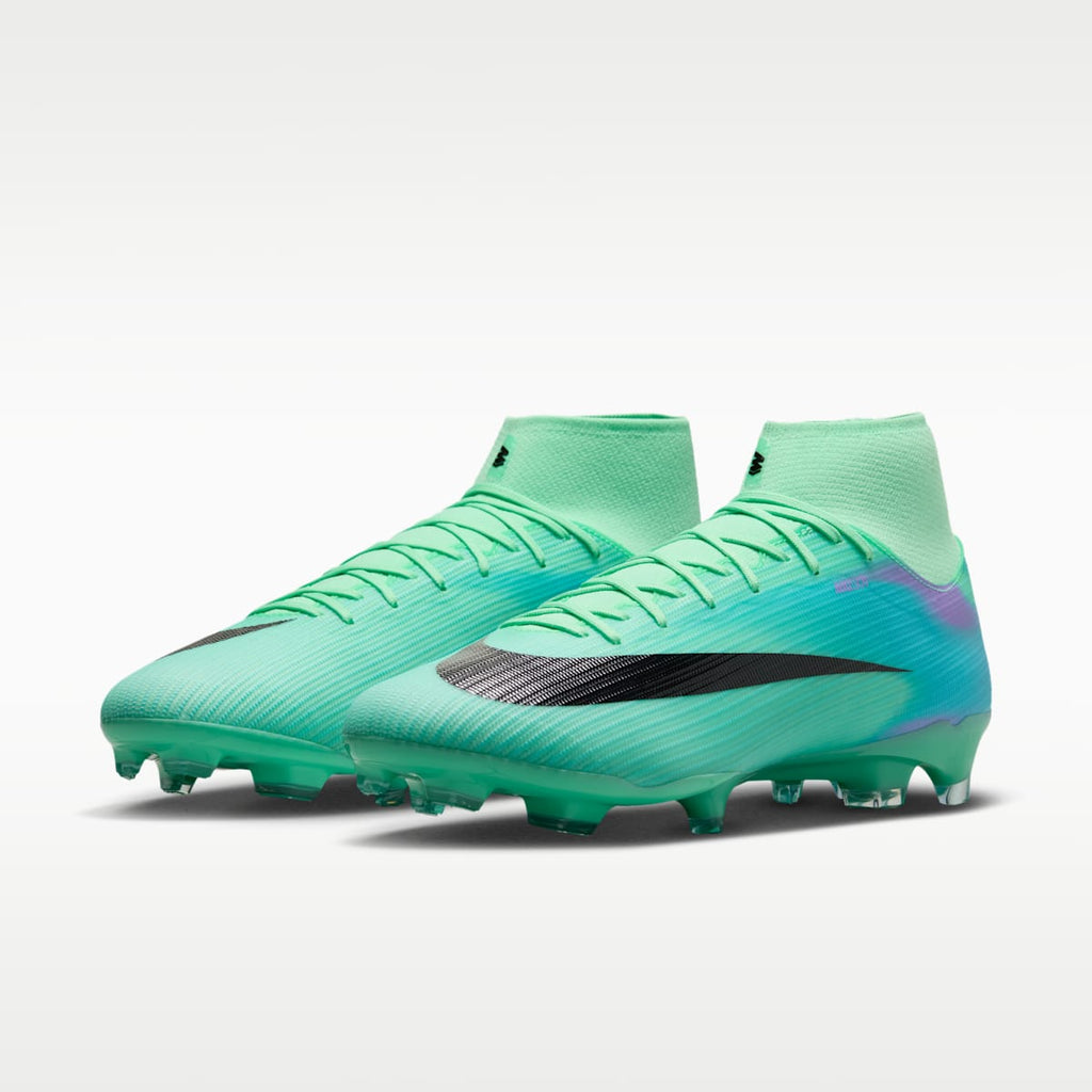 Nike Mercurial Superfly 11 Academy "Sam Kerr" Multi-Ground High-Top Soccer Cleats - Green Glow/Fuchsia Dream/Lagoon Pulse/Black - Image 5