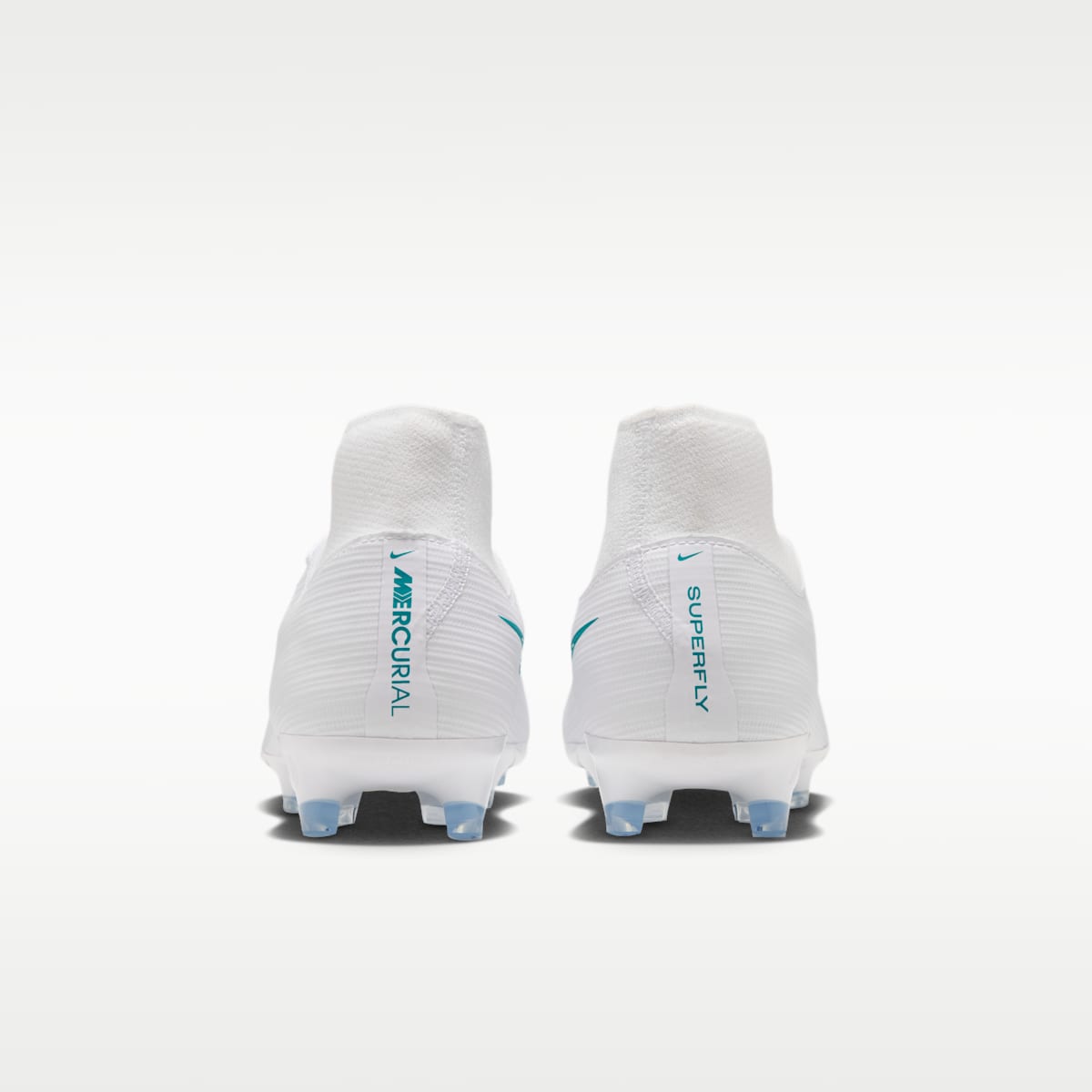 Nike Mercurial Superfly 11 Academy Multi-Ground High-Top Soccer Cleats - White/Dusty Cactus - Image 6