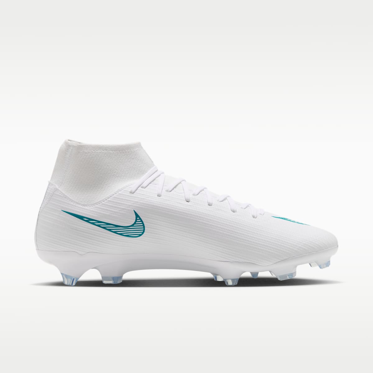 Nike Mercurial Superfly 11 Academy Multi-Ground High-Top Soccer Cleats - White/Dusty Cactus - Image 3