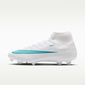 Nike Mercurial Superfly 11 Academy Multi-Ground High-Top Soccer Cleats - White/Dusty Cactus - Image 1