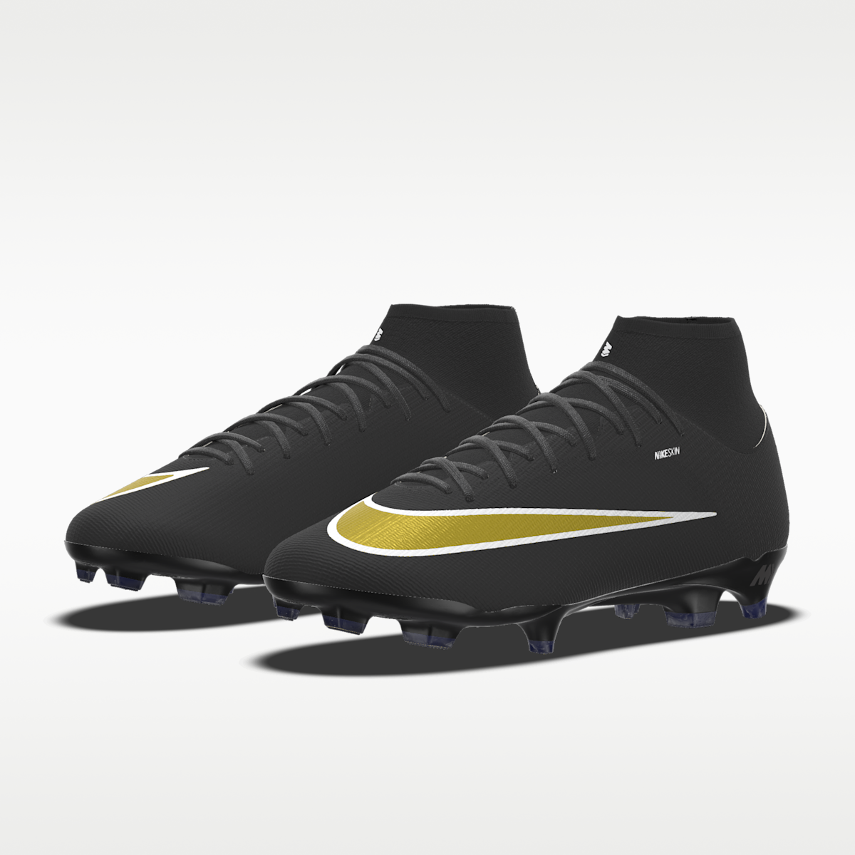Women's Nike Mercurial Superfly 11 Academy By You Custom Firm-Ground High-Top Soccer Cleats - Multi-Color/Multi-Color