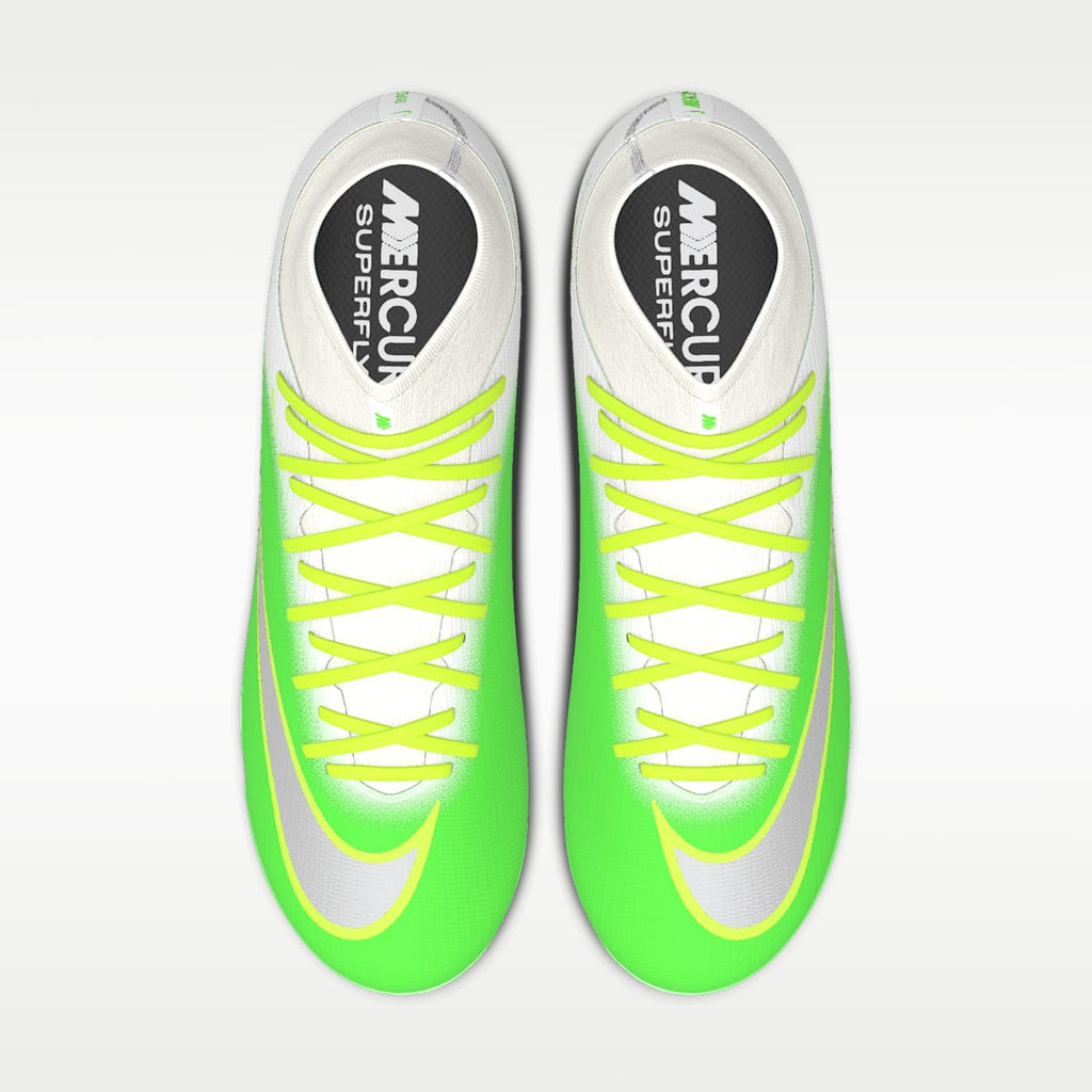 Nike Mercurial Superfly 11 Academy By You Custom Firm-Ground High-Top Soccer Cleats - Multi-Color/Multi-Color - Image 4