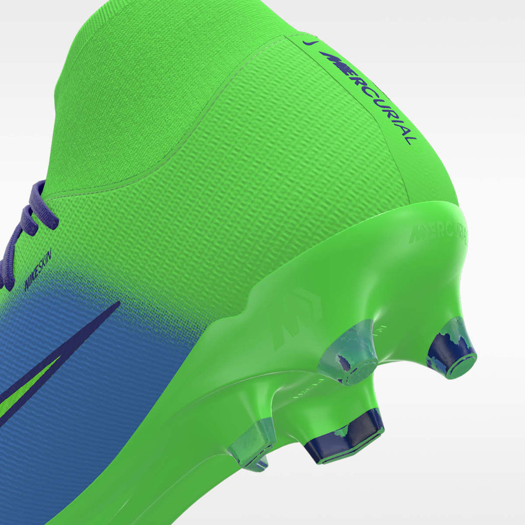 Nike Mercurial Superfly 11 Academy By You Custom Firm-Ground High-Top Soccer Cleats - Multi-Color/Multi-Color - Image 10