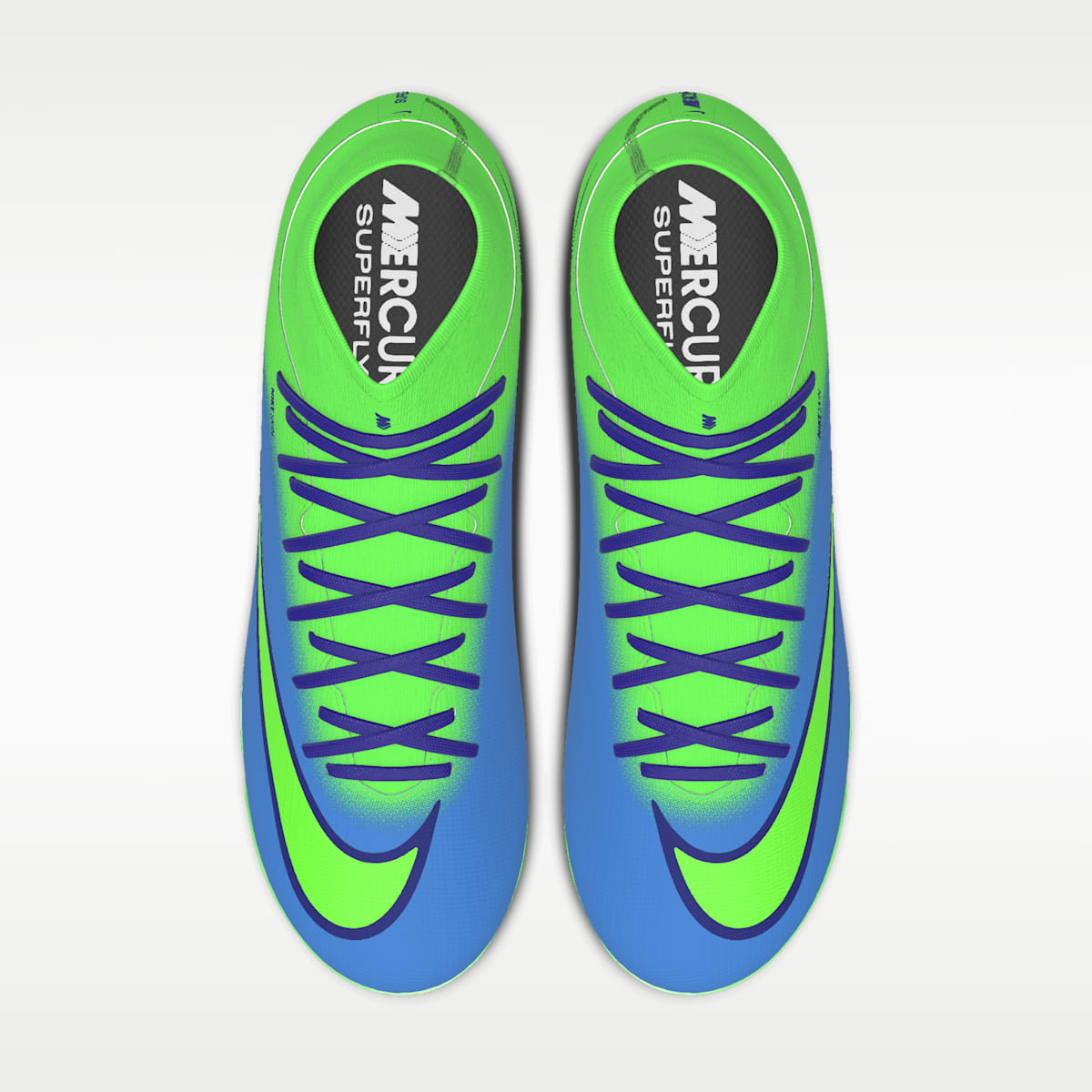 Nike Mercurial Superfly 11 Academy By You Custom Firm-Ground High-Top Soccer Cleats - Multi-Color/Multi-Color - Image 4