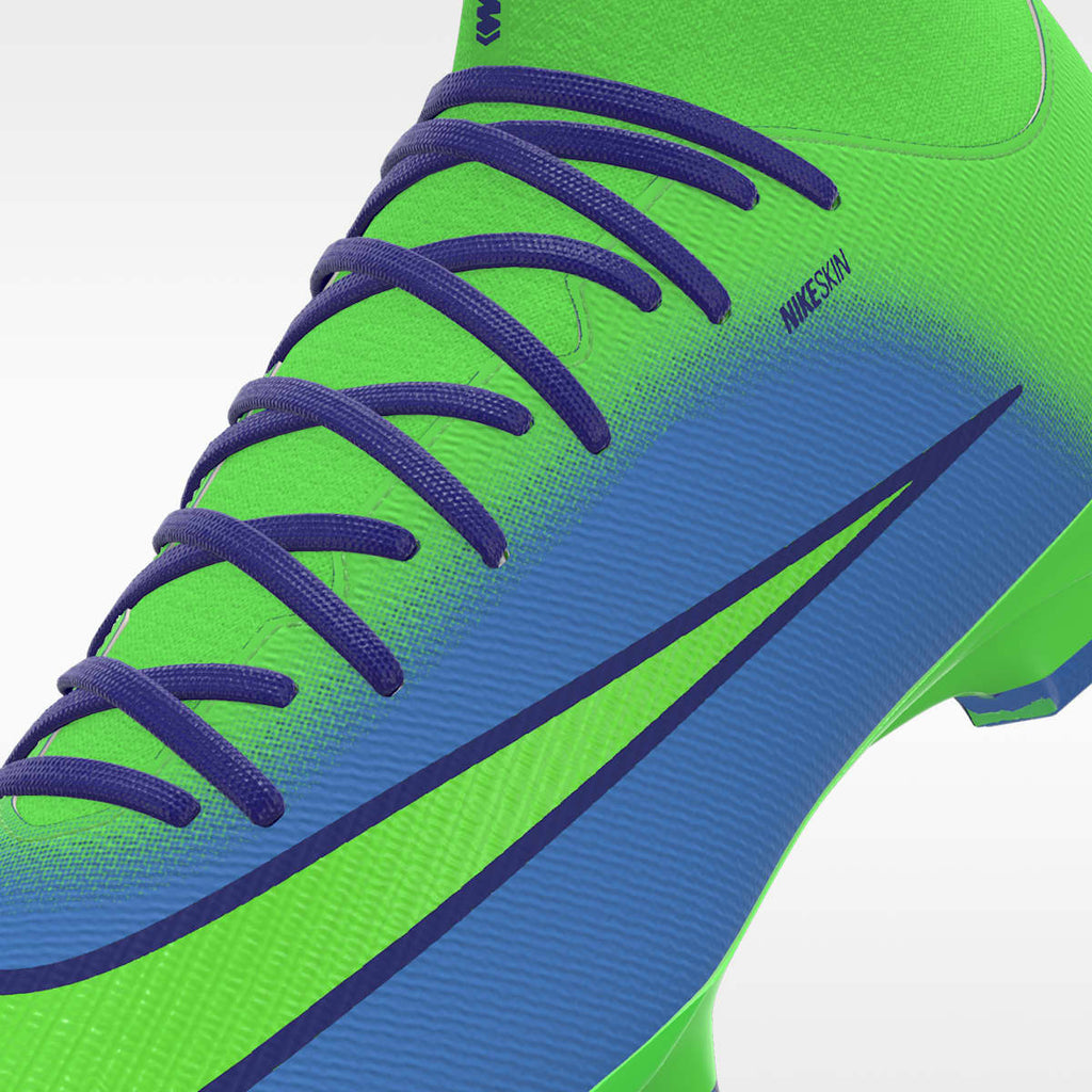 Nike Mercurial Superfly 11 Academy By You Custom Firm-Ground High-Top Soccer Cleats - Multi-Color/Multi-Color - Image 9