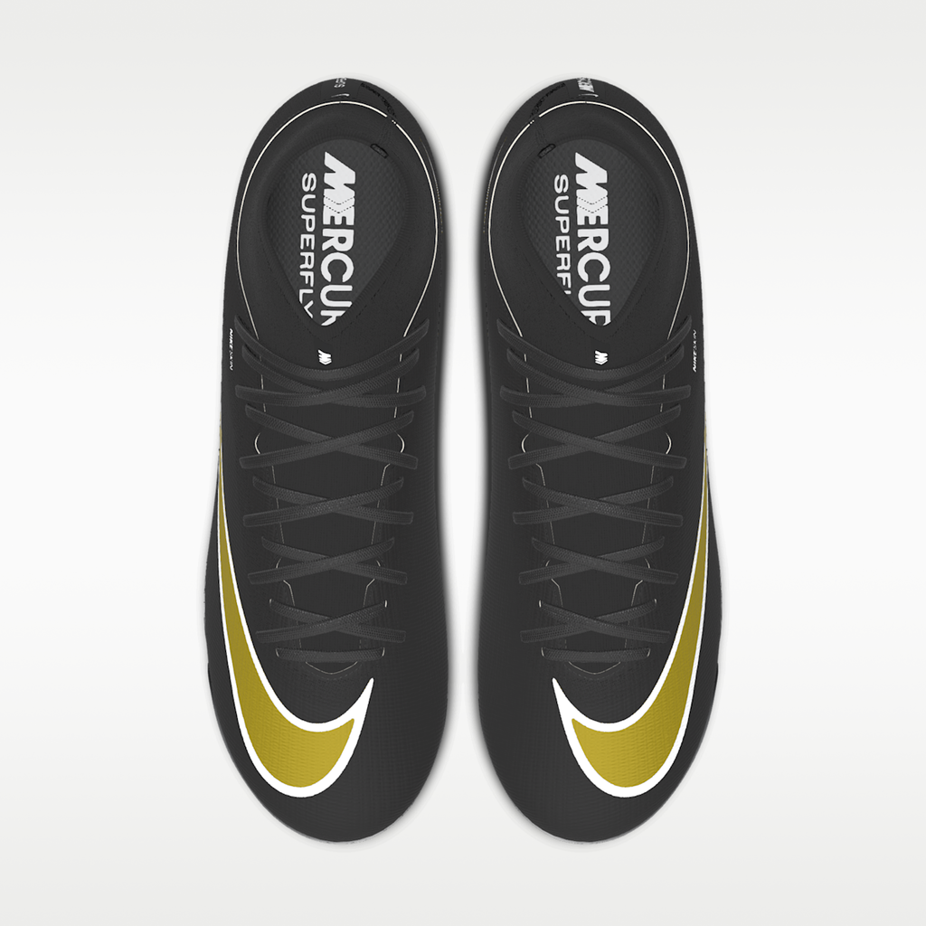 Women's Nike Mercurial Superfly 11 Academy By You Custom Firm-Ground High-Top Soccer Cleats - Multi-Color/Multi-Color