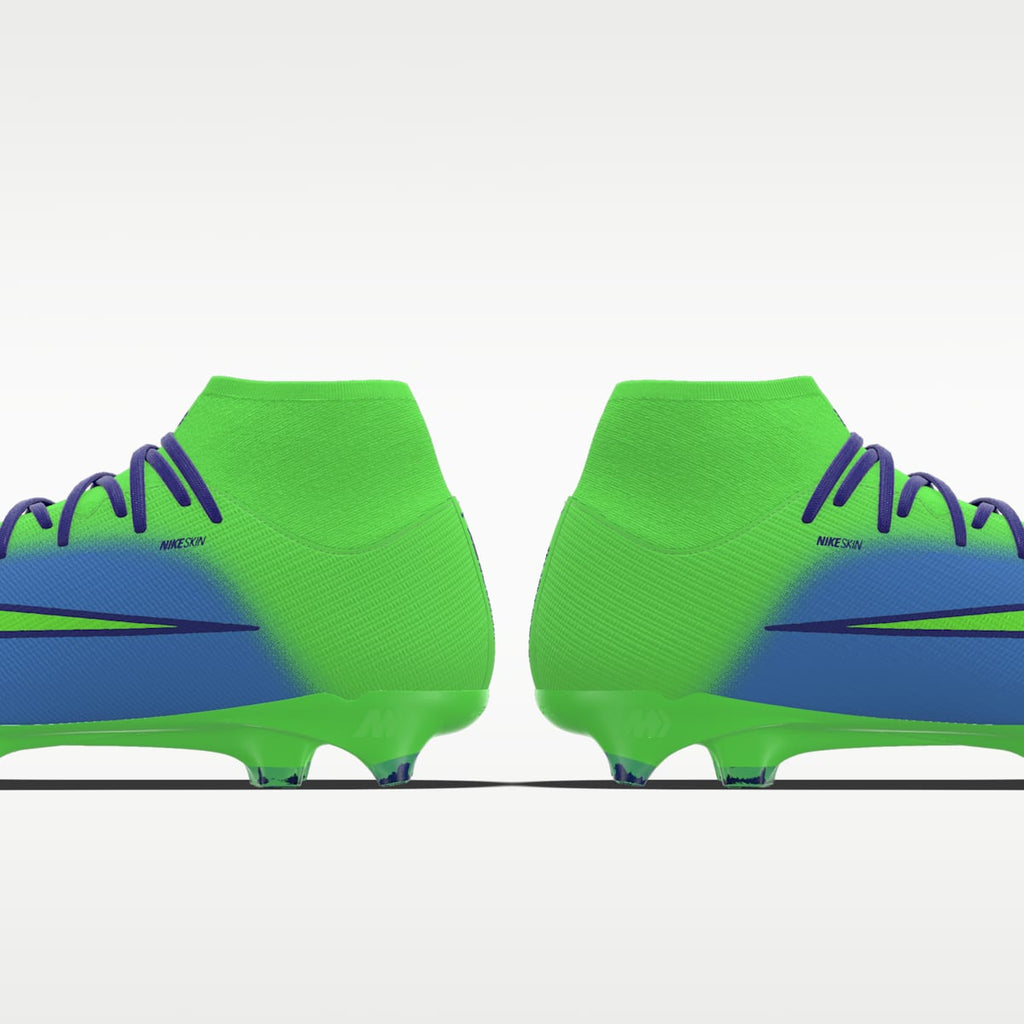 Nike Mercurial Superfly 11 Academy By You Custom Firm-Ground High-Top Soccer Cleats - Multi-Color/Multi-Color - Image 8