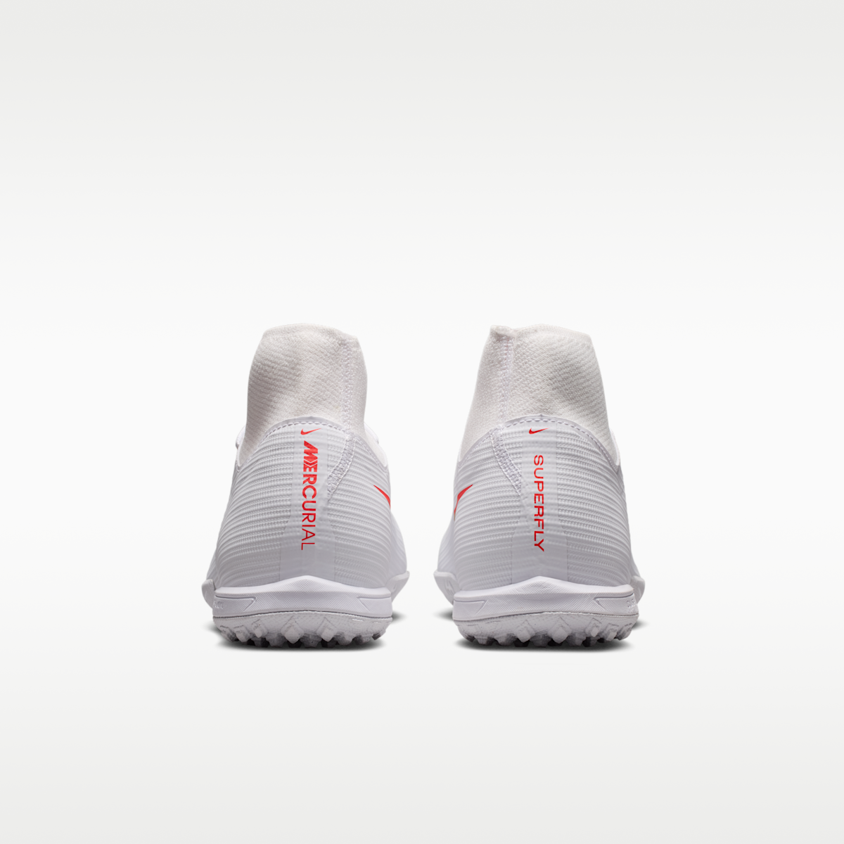 Women's Nike Mercurial Superfly 11 Academy Turf High-Top Soccer Shoes - White/Bright Crimson/Blur