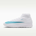 Nike Mercurial Superfly 11 Academy Turf High-Top Soccer Shoes - White/Dusty Cactus - Image 1