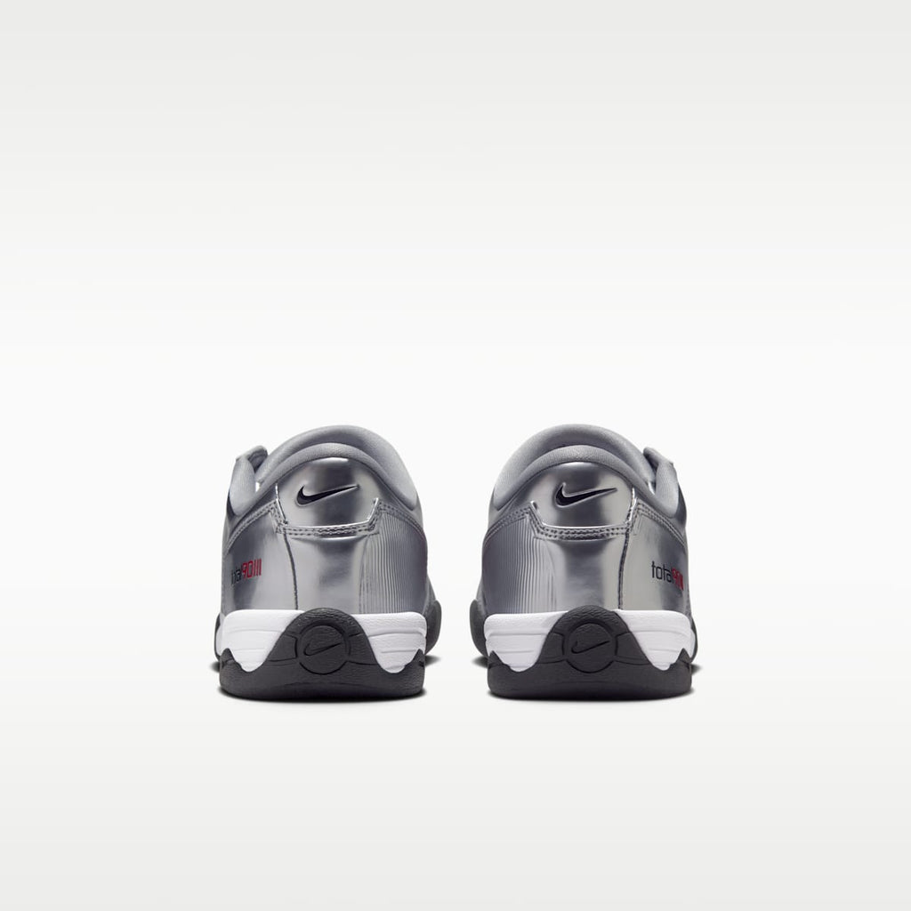 Nike T90 SP Men's Shoes - Metallic Silver/University Red/Black - Image 6