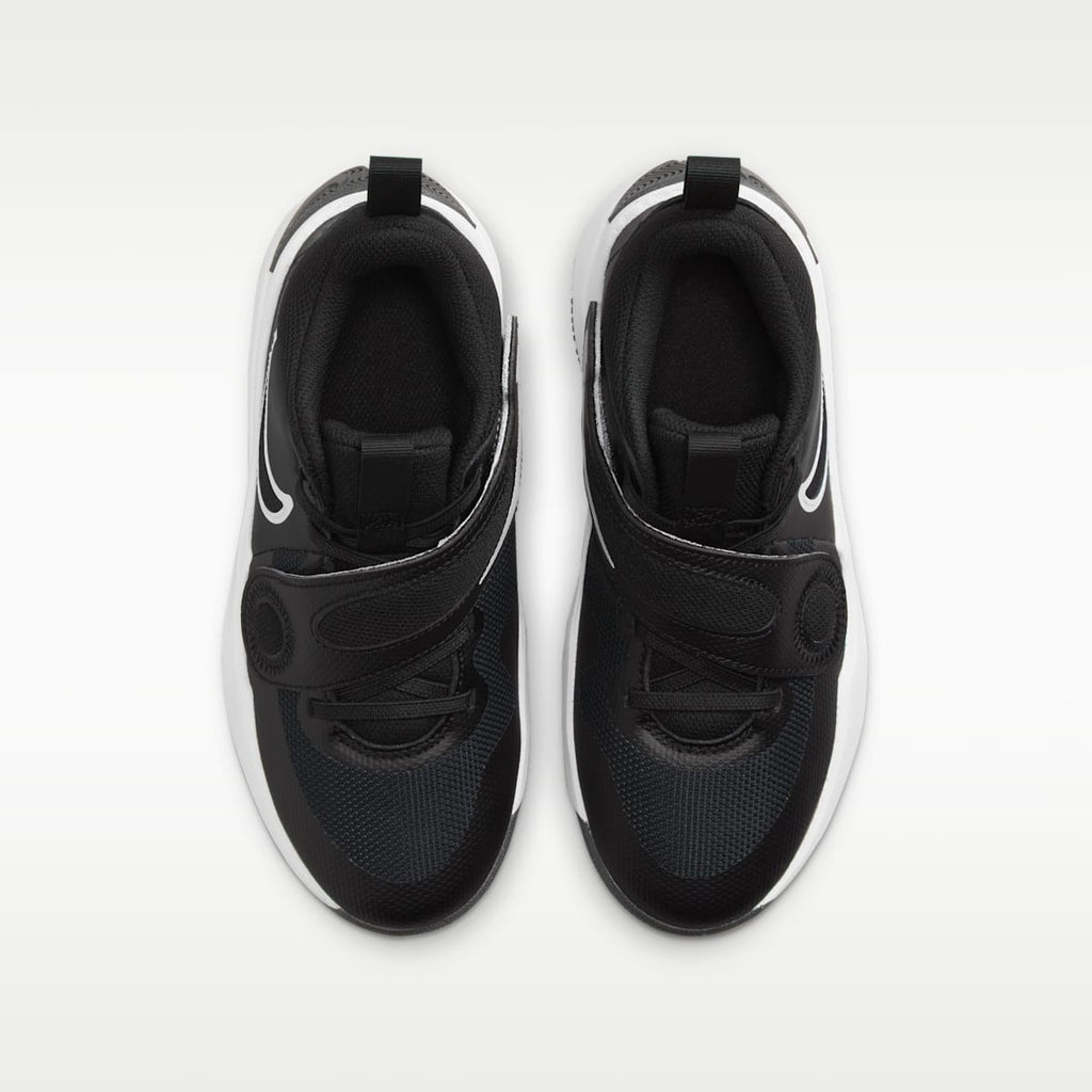 Nike Team Hustle D 11 Big Kids' Basketball Shoes - Black/White