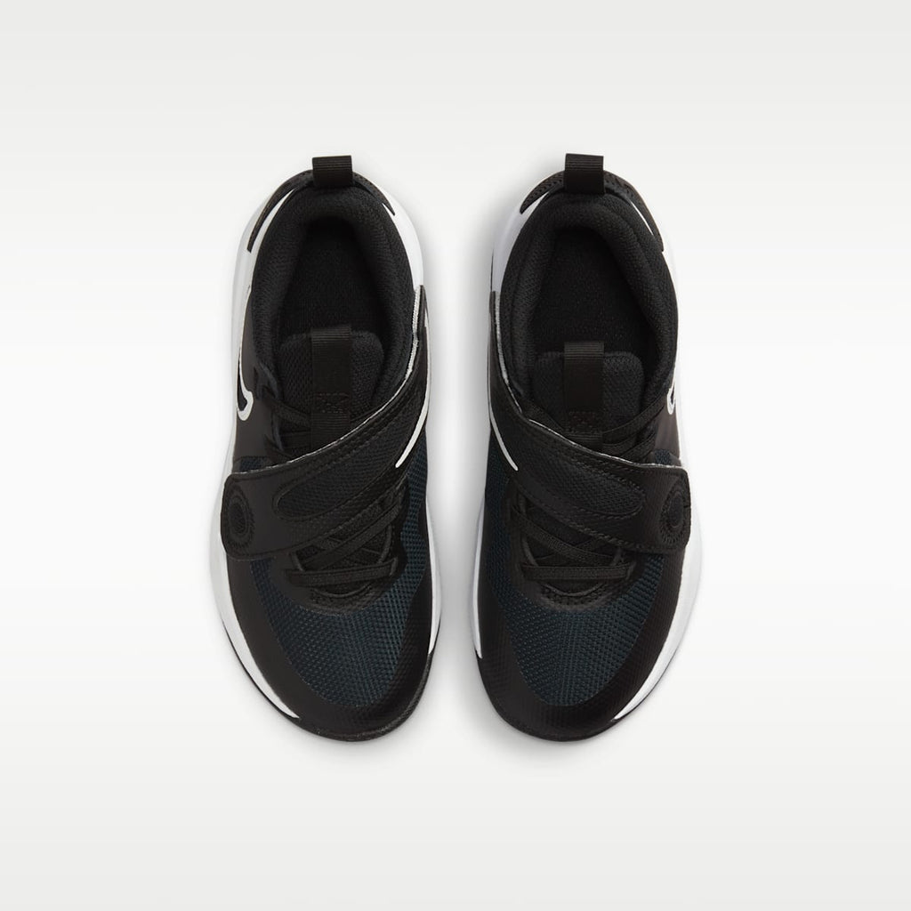 Nike Team Hustle D 11 Little Kids' Shoes - Black/White