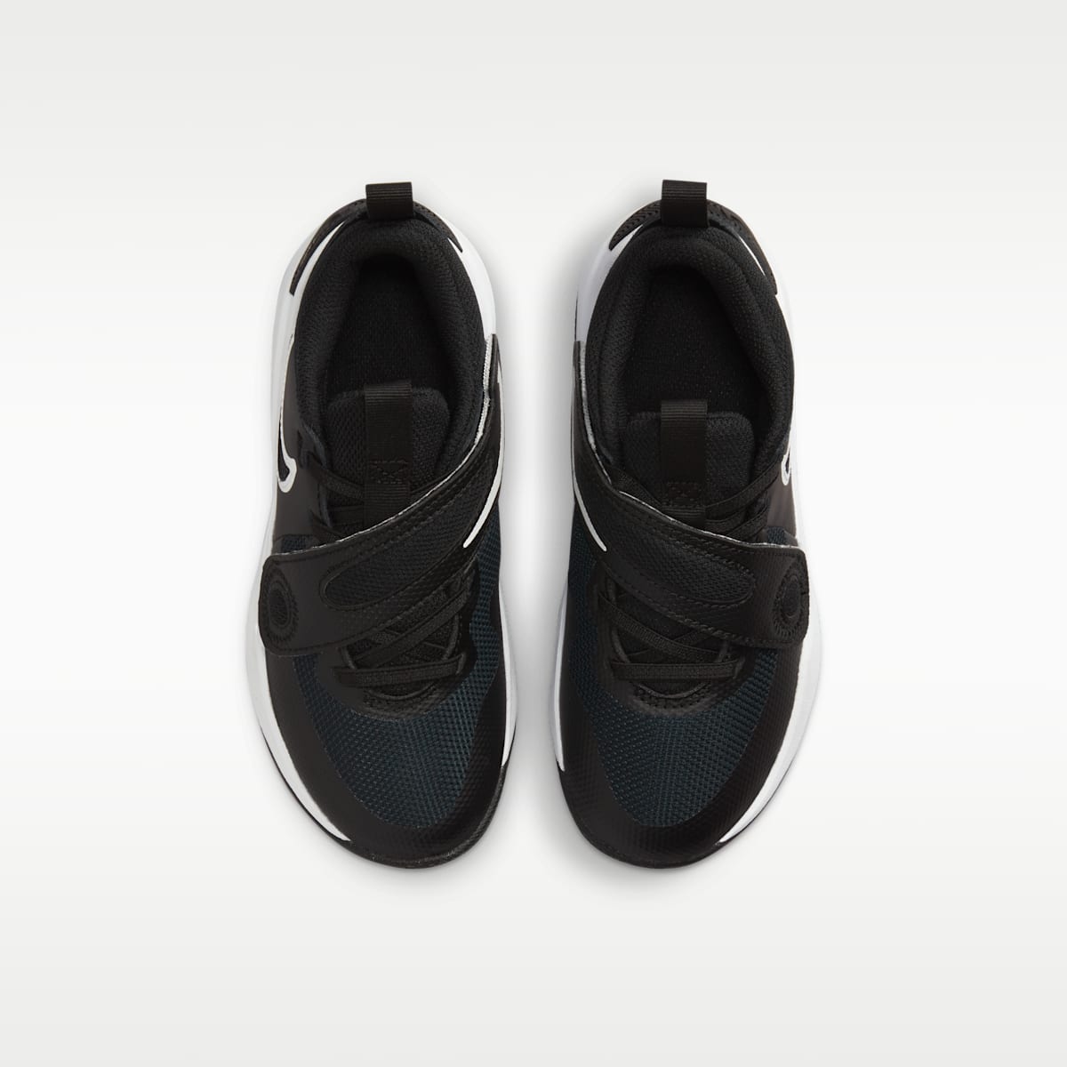 Nike Team Hustle D 11 Little Kids' Shoes - Black/White