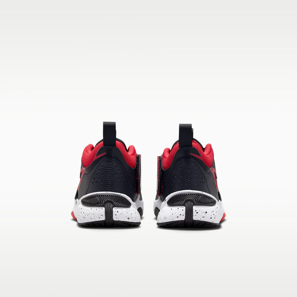 Nike Team Hustle D 11 Little Kids' Shoes - Black/White/University Red
