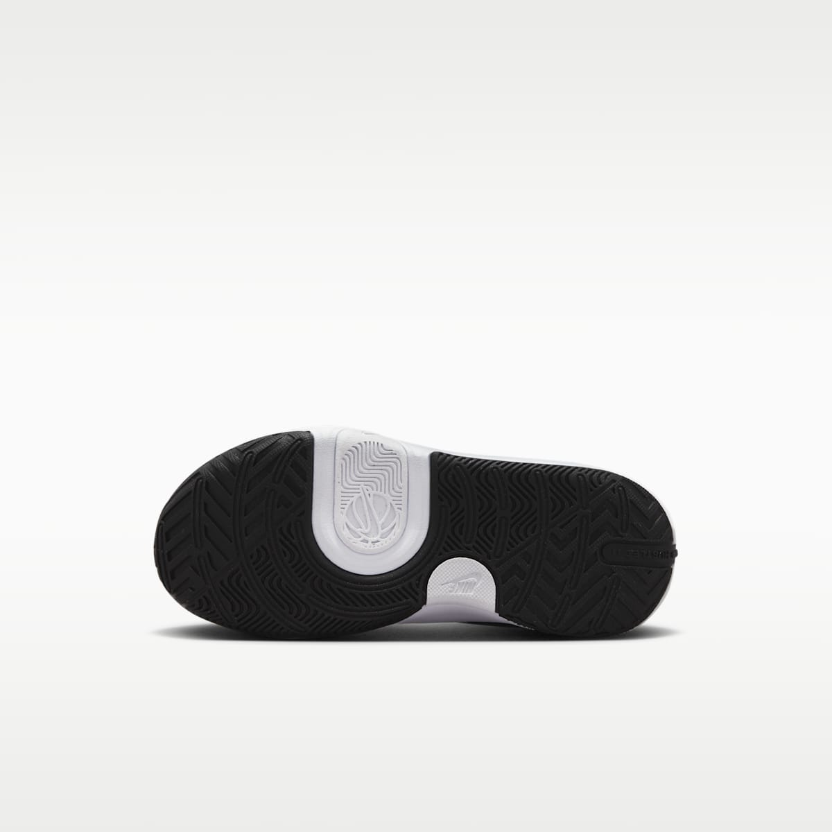 Nike Team Hustle D 11 Little Kids' Shoes - Black/White