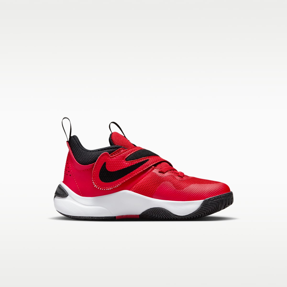 Nike Team Hustle D 11 Little Kids' Shoes - University Red/White/Black