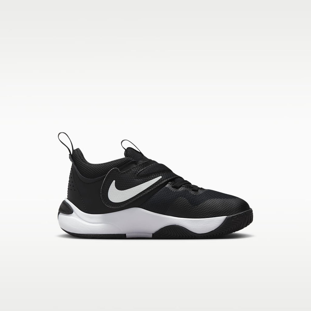 Nike Team Hustle D 11 Little Kids' Shoes - Black/White