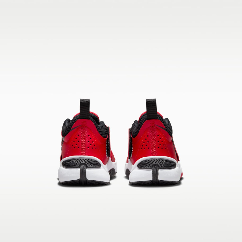 Nike Team Hustle D 11 Little Kids' Shoes - University Red/White/Black