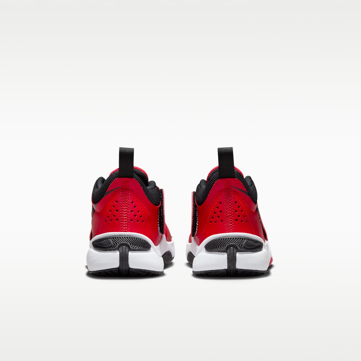 Nike Team Hustle D 11 Little Kids' Shoes - University Red/White/Black